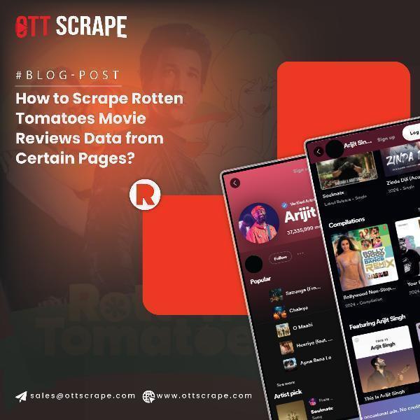 How to Scrape Rotten Tomatoes Movie Reviews Data from Certain Pages?