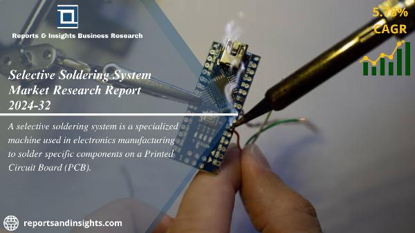Selective Soldering System Market Size 2024-32 Share, Industry Research Report, Trends