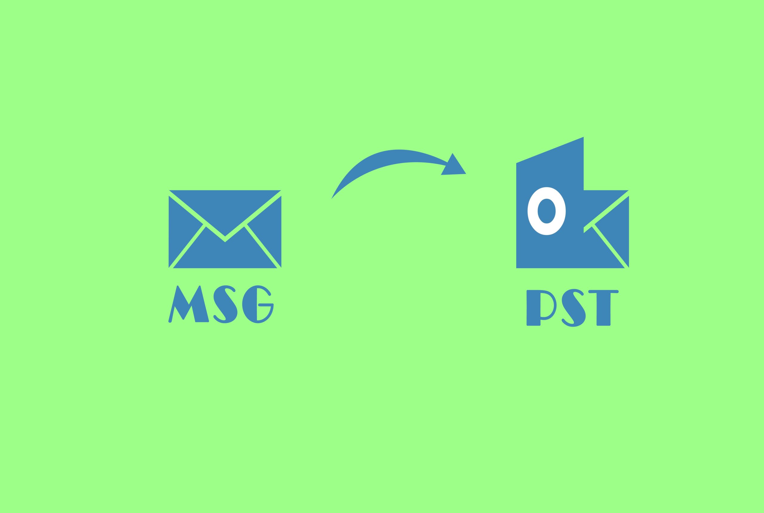 How do I Convert MSG to PST Automatically?