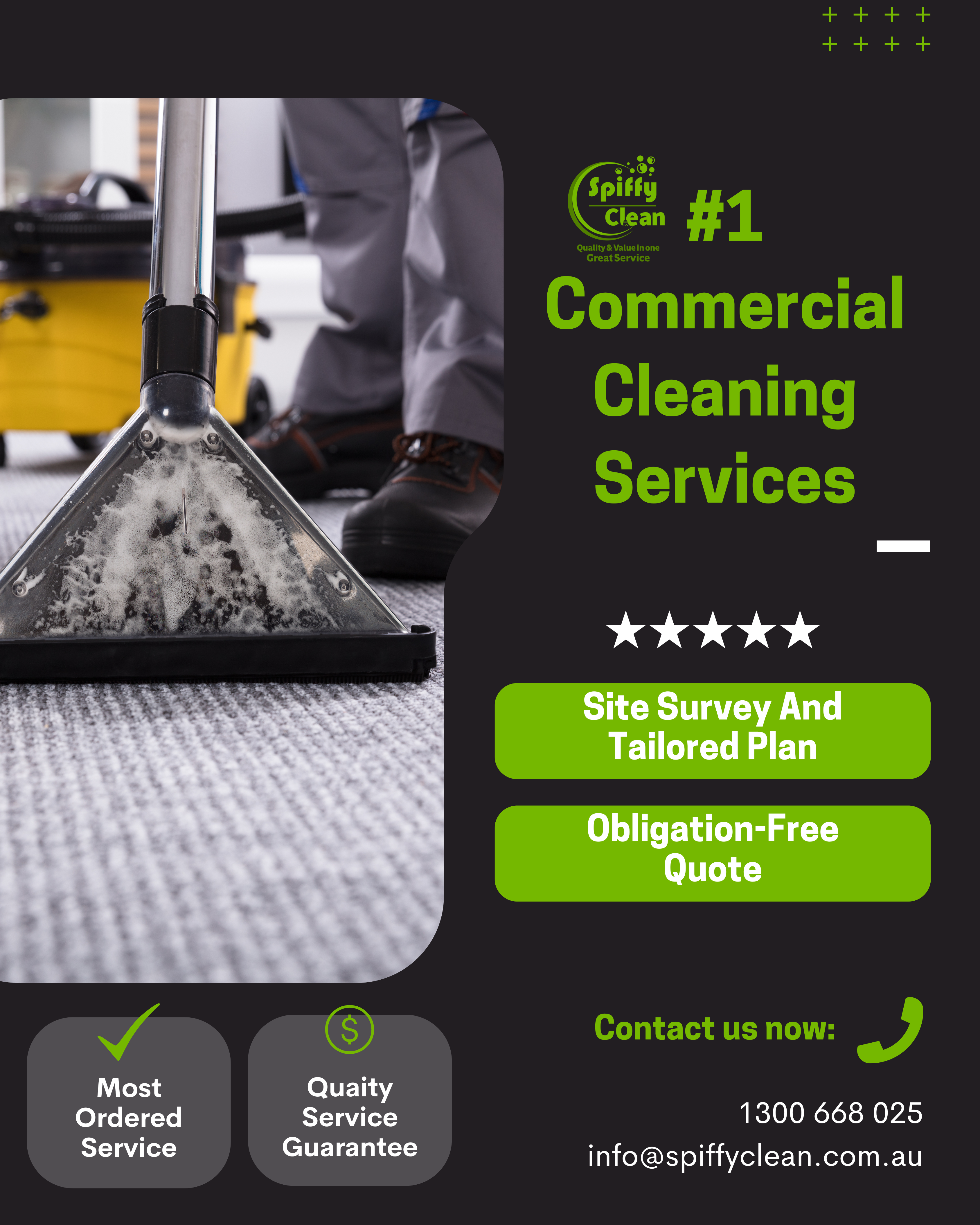 Comprehensive Cleaning Solutions in Melbourne: Spiffy Clean