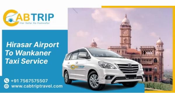 Hirasar Airport to Wankaner Taxi Service @Cabtiptravel