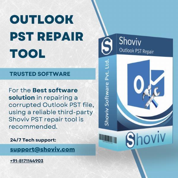 Why Shoviv is the best choice for Outlook PST Repair Tool?