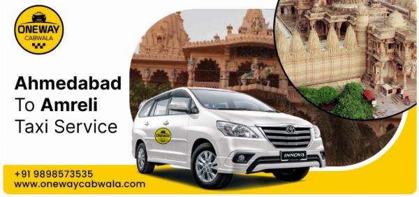 Book Ahmedabad to Amreli Cab Service - OneWayCabWala