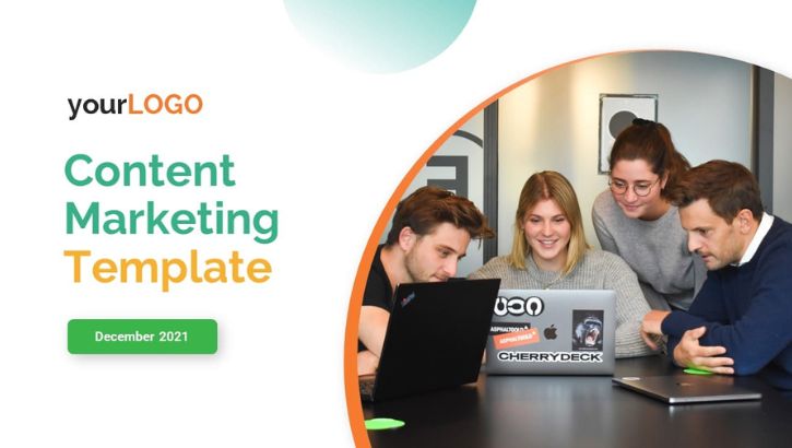 Boost Your Strategy with Our Free Presentation Template for Content Marketing