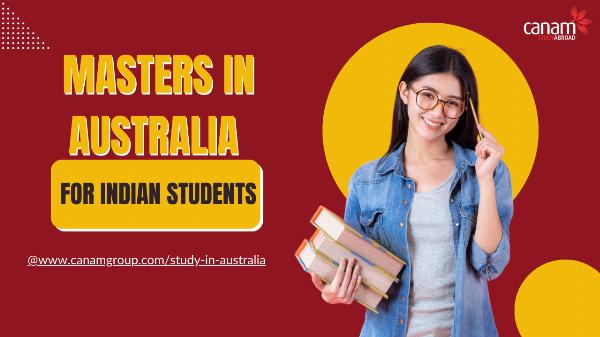 Masters in Australia for Indian Students - 2024
