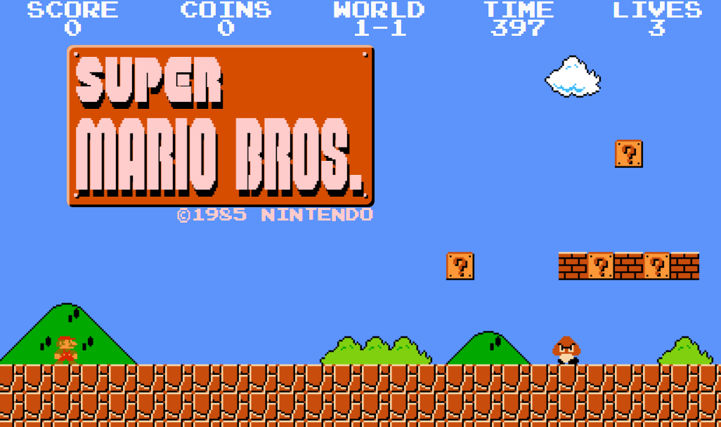 The Super Mario Game Web, the World of Mario!