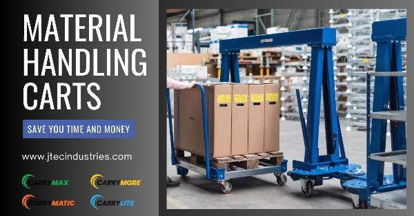 5 ways material handling carts can save you time and money