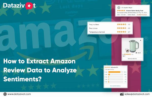 How to Extract Amazon Review Data to Analyze Sentiments?