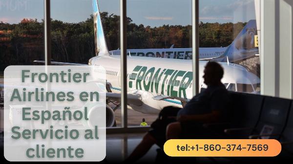 ¿Cómo me comunico con Frontier Airlines en español?