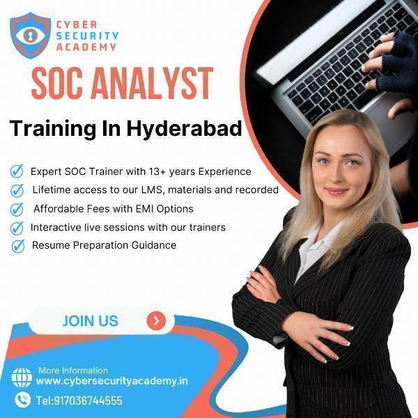 SOC Analyst Training In Hyderabad