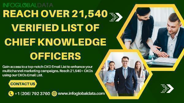 Navigating Leadership: Engaging Chief Knowledge Officers with Precision Using CKO Email List