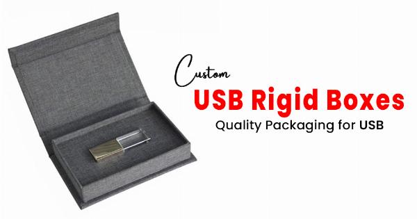 Custom USB rigid Boxes: Quality Packaging for USB