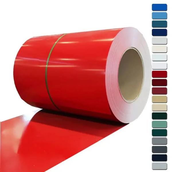 Z275, Z40, Z60 galvanized color coated steel coils