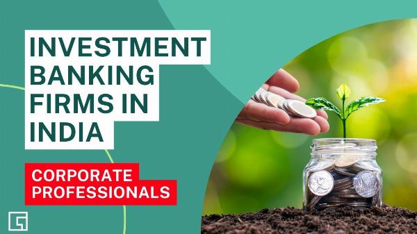 Investment Banking Firms in India