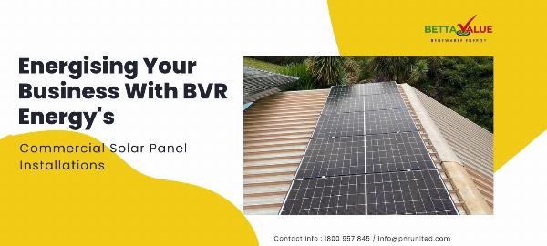 Harnessing Australia’s Sunshine: BVR Energy Solar Panels