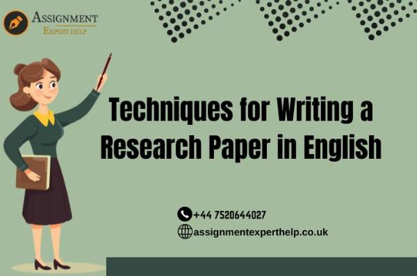 Effective Techniques for Writing a Research Paper in English
