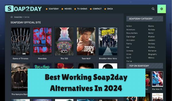 Best Working Soap2day Alternatives In 2024