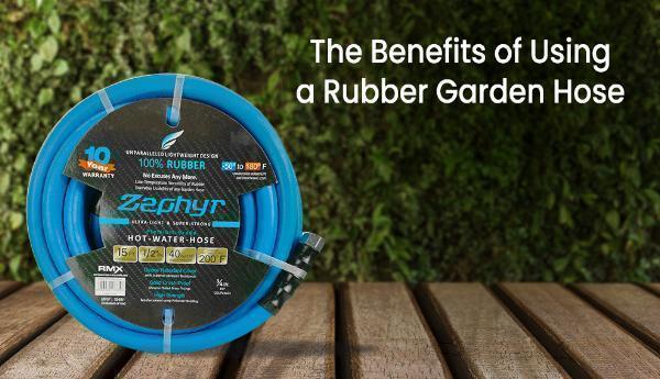 The Benefits Of Using A Rubber Garden Hose