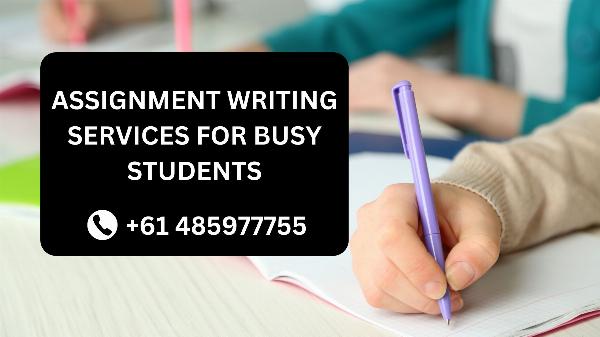 Assignment Writing Services for Busy Students