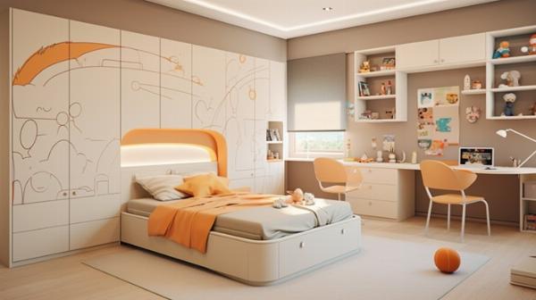 Creative Wardrobe Designs for Your Kids Room