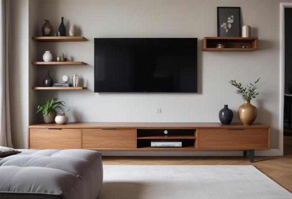 TV Unit Ideas for Small Living Rooms | Space-Saving Designs