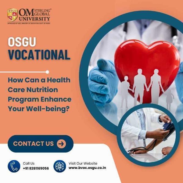 How Can a Health Care Nutrition Program Enhance Your Well-being?