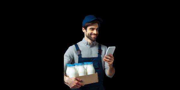 Doorstep Milk Delivery with Last mile delivery Management software