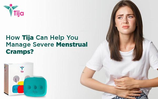 How Tija Can Help You Manage Severe Menstrual Cramps?