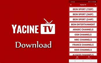 Yacine TV Apk Download (v3) 2024 For Android - ياسين تيفي