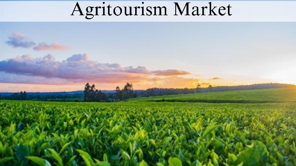 Agritourism Market Size, Growth and Trends to 2032