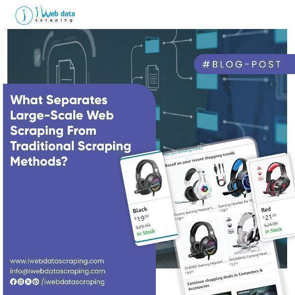 Large-Scale Web Scraping: Modern vs Traditional Methods