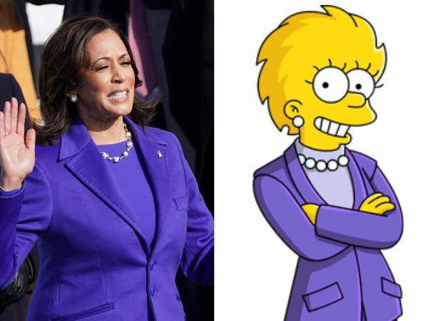 The Simpsons Strikes Again: Did It Predict Kamala Harris' Presidential Attire?