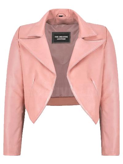 Find The Stylish and Shiny Women’s Short Leather Jacket