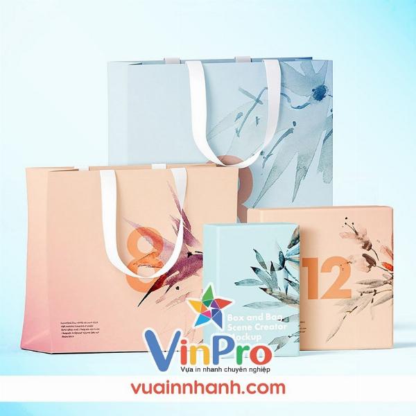 Dịch vụ in túi giấy đựng quần áo chất lượng, uy tín tại In Nhanh Vinpro