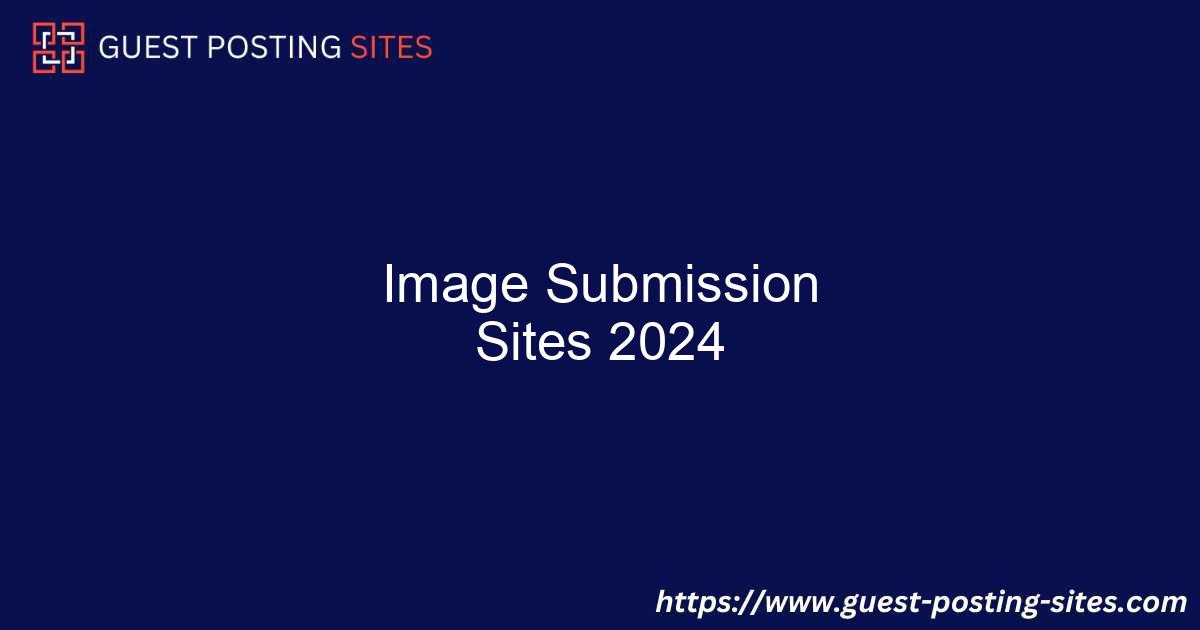 Image Submission Sites 2024