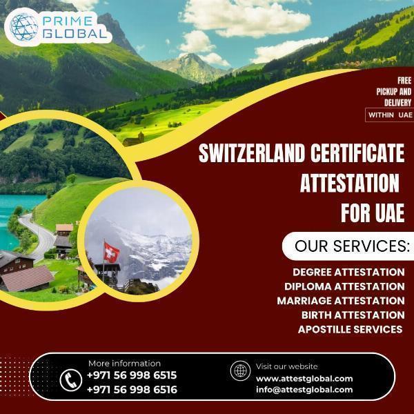 Affordable Swiss Certificate Attestation UAE