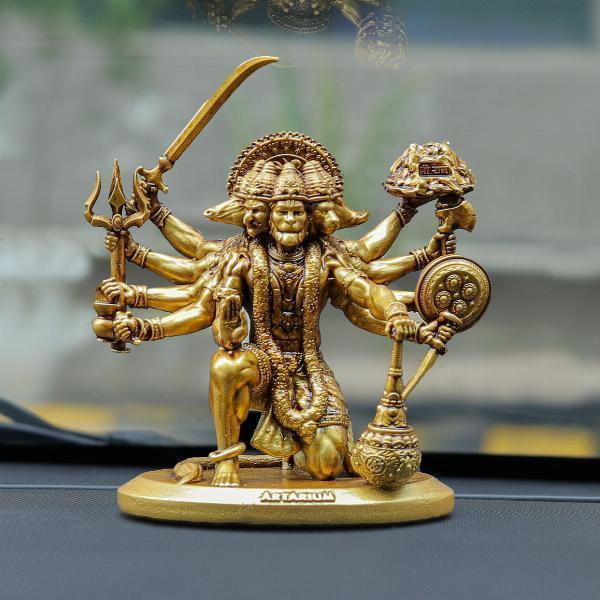 Panchmukhi Hanuman Idol for Car: Bringing Divine Protection to Your Vehicle