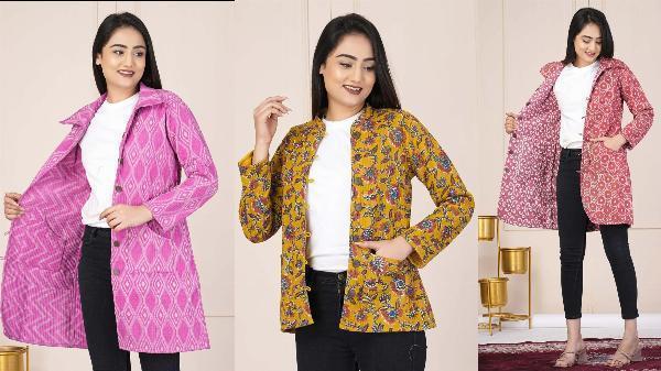The Perfect Blend of Comfort and Style: Cotton Printed Quilted Jackets