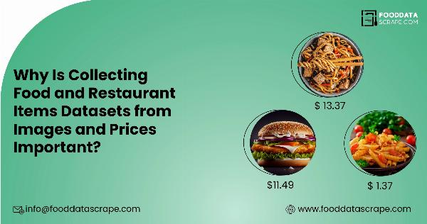 Why Is Collecting Food and Restaurant Items Datasets from Images and Prices Important?
