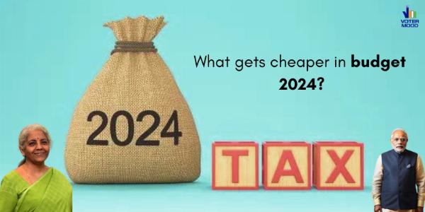 What gets cheaper in budget 2024?