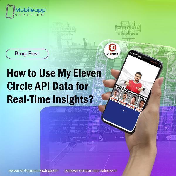My Eleven Circle API data scraping - Scrap My Eleven Circle App Data