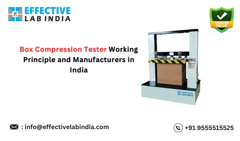 Box Compression Tester Working Principle and Manufacturers in India