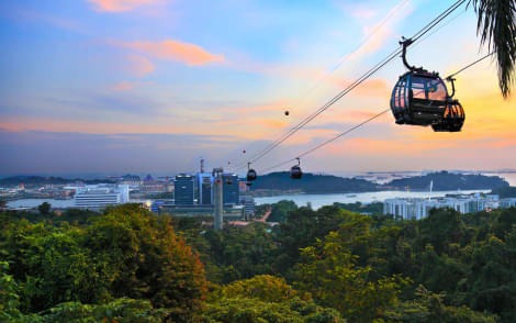 Singapore Cable Car: A Scenic Ride Above the City