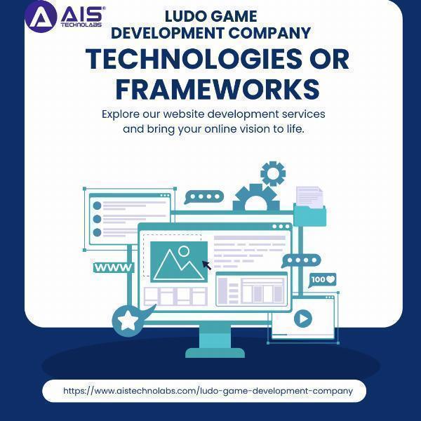 What technologies or frameworks Are Used by Ludo Game Development Company