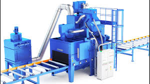 Swing Table Type Shot Blasting Machine