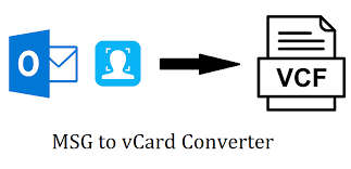 Professional Solution to Export MSG Contacts to vCard File.