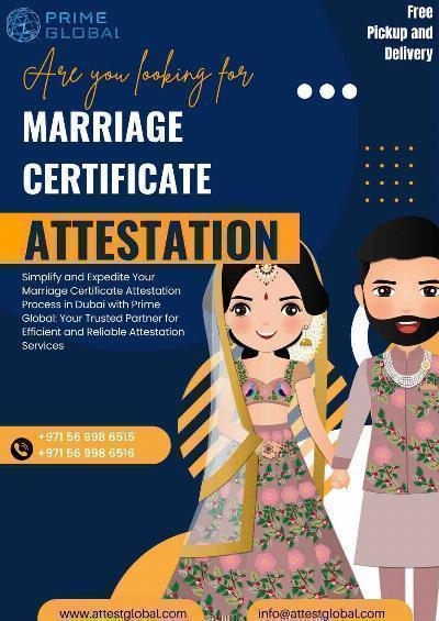 Efficient Marriage Certificate Attestation Services in the UAE