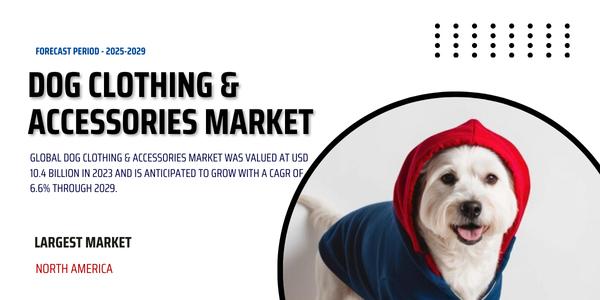 Dog Clothing & Accessories Market {Projected to Grow 6.6% CAGR to USD 10.4 Billion}