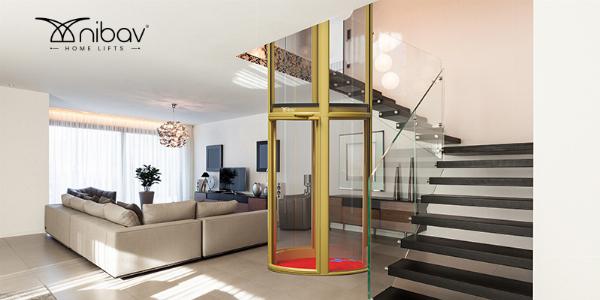 Small Elevators for Homes: Stylish and Affordable | Nibav Home Lifts