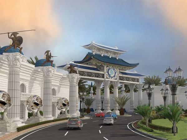 Blue World City Legends Enclave: Prime Location